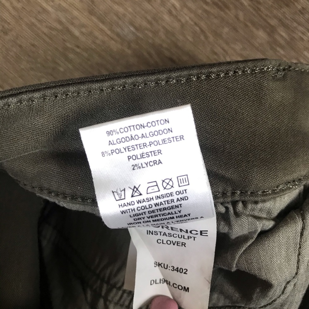 DL1961 Green “Florence” Instasculpt Jean Sz 26 - Picture 6 of 7